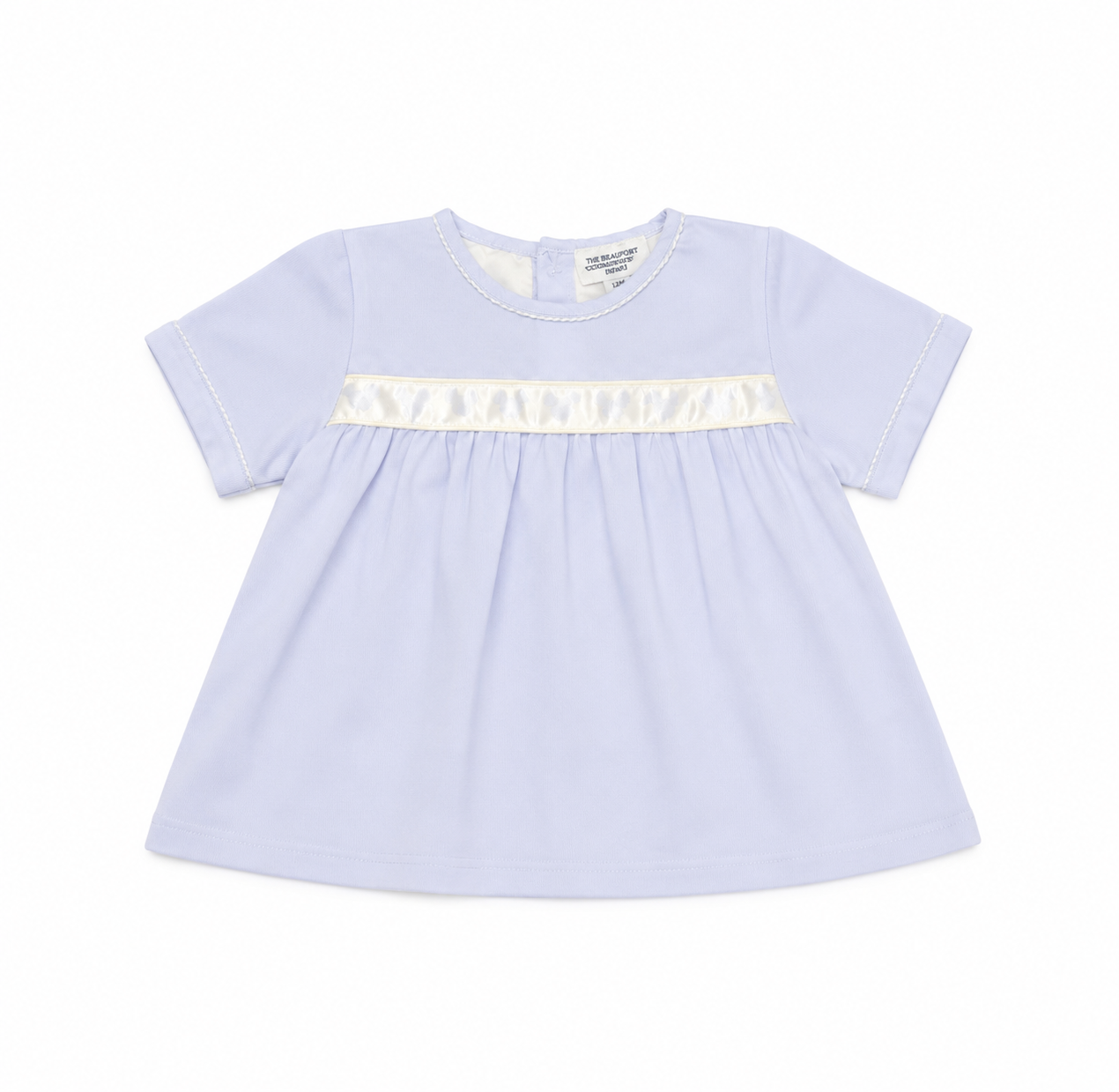 18M Seaside Smocks Mickey Ribbon Top