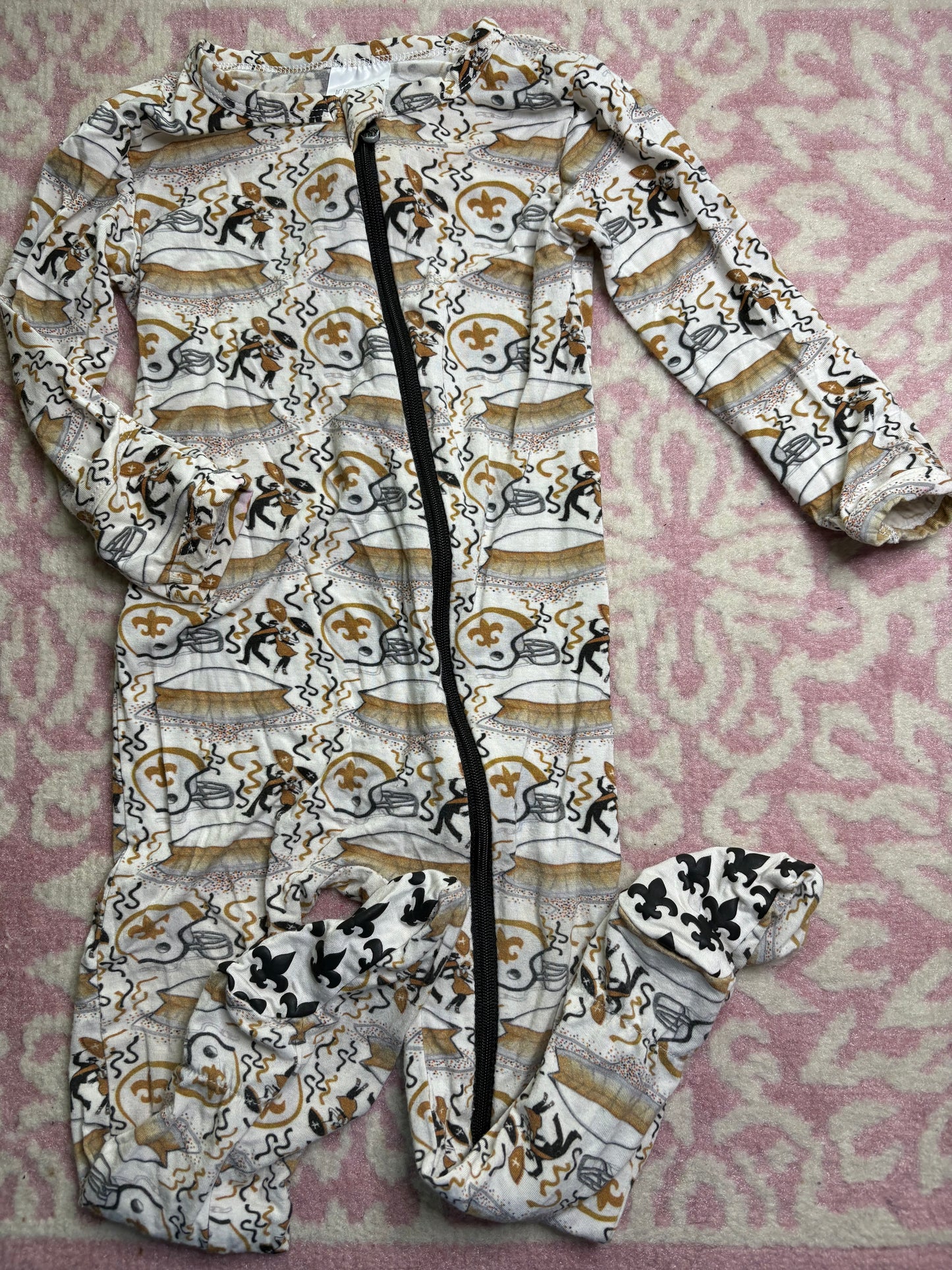 18-24M Lil Lagniappe Saints Sleeper