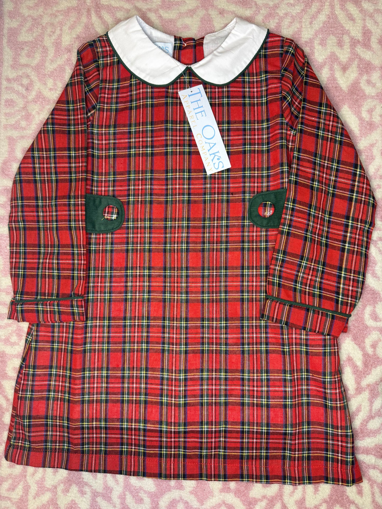 Sz 4 The Oaks Oaklyn Red Tartan Dress