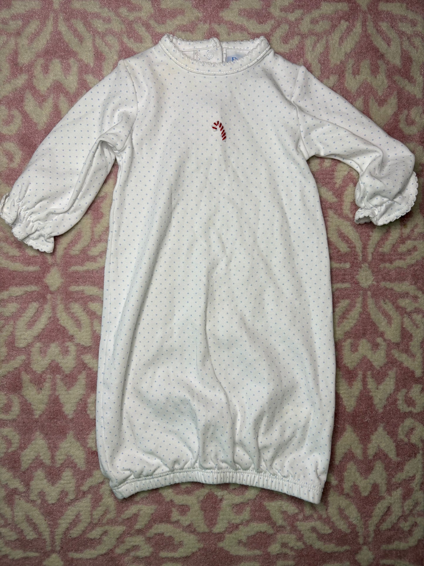 NB Bailey Boys Candy Cane Gown