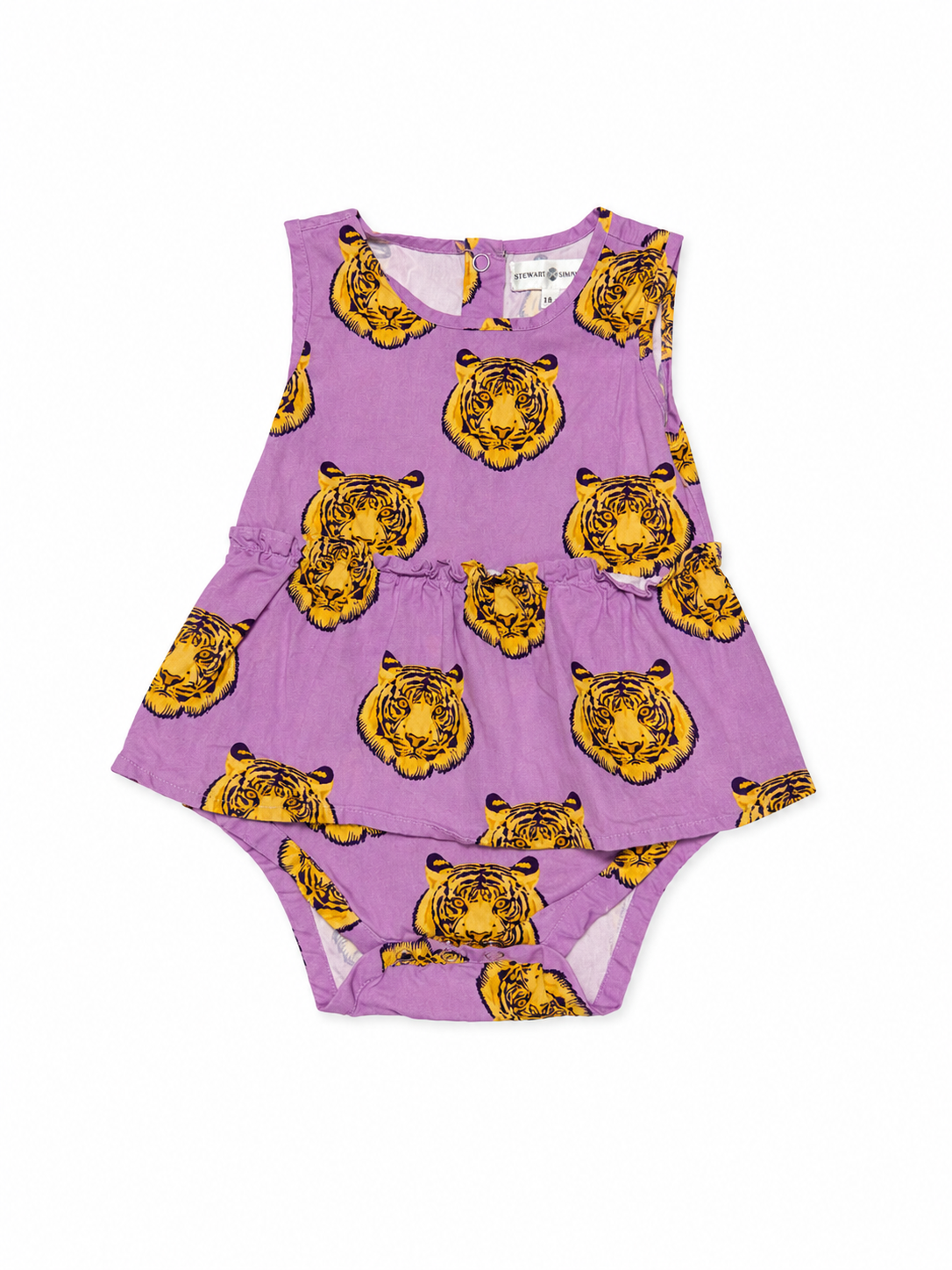 18/24M Stewart Simmons LSU Tigers Ruffle Bubble