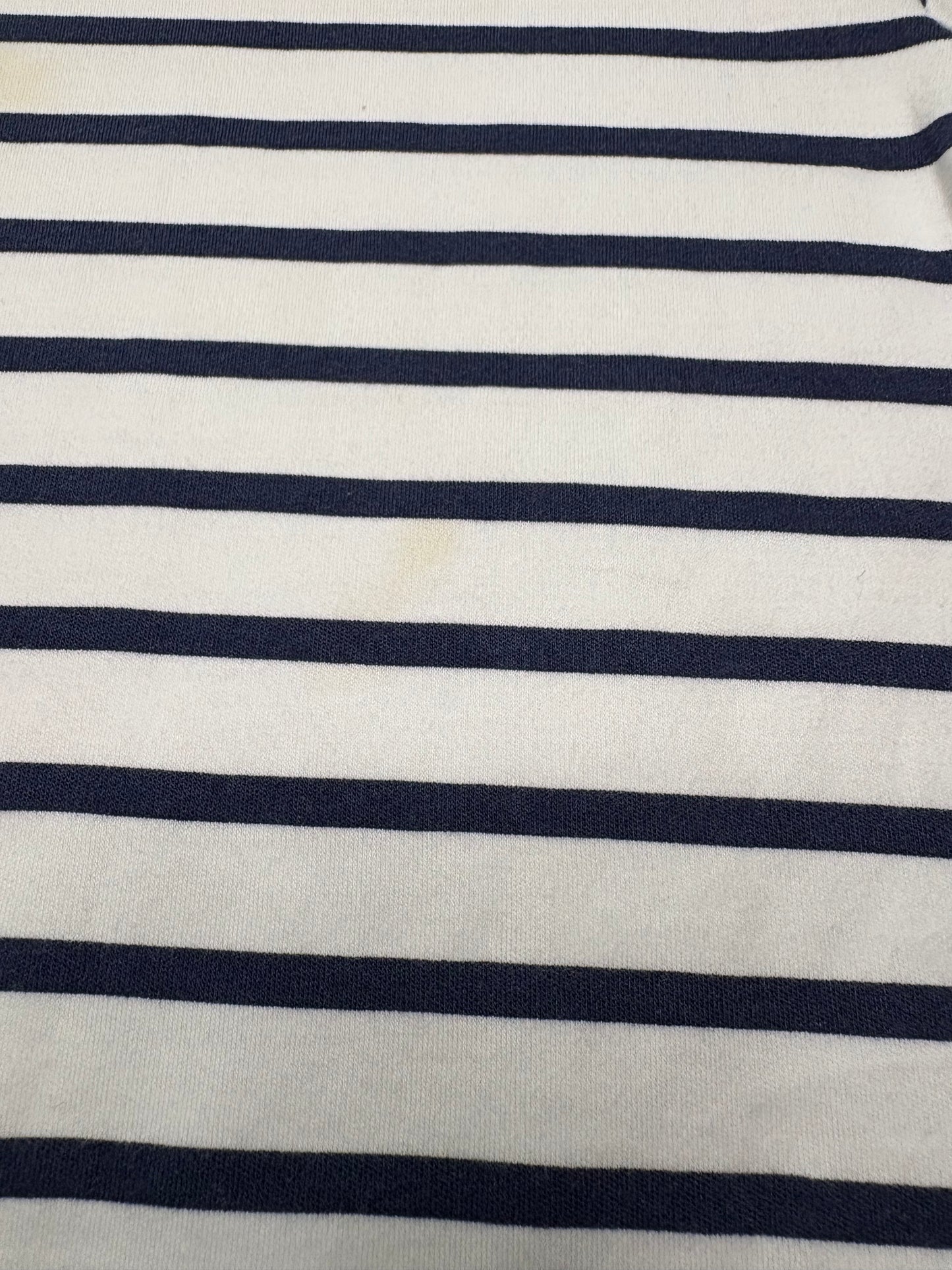 18-24M TBBC navy and white Striped Onesie