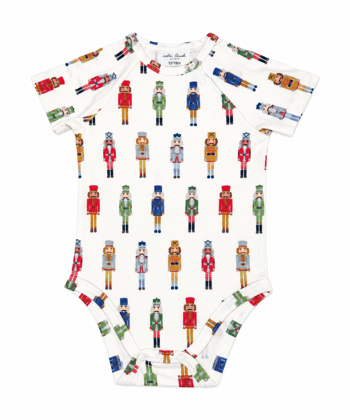 12/18M Nola Tawk Colorful Nutcracker Onesie