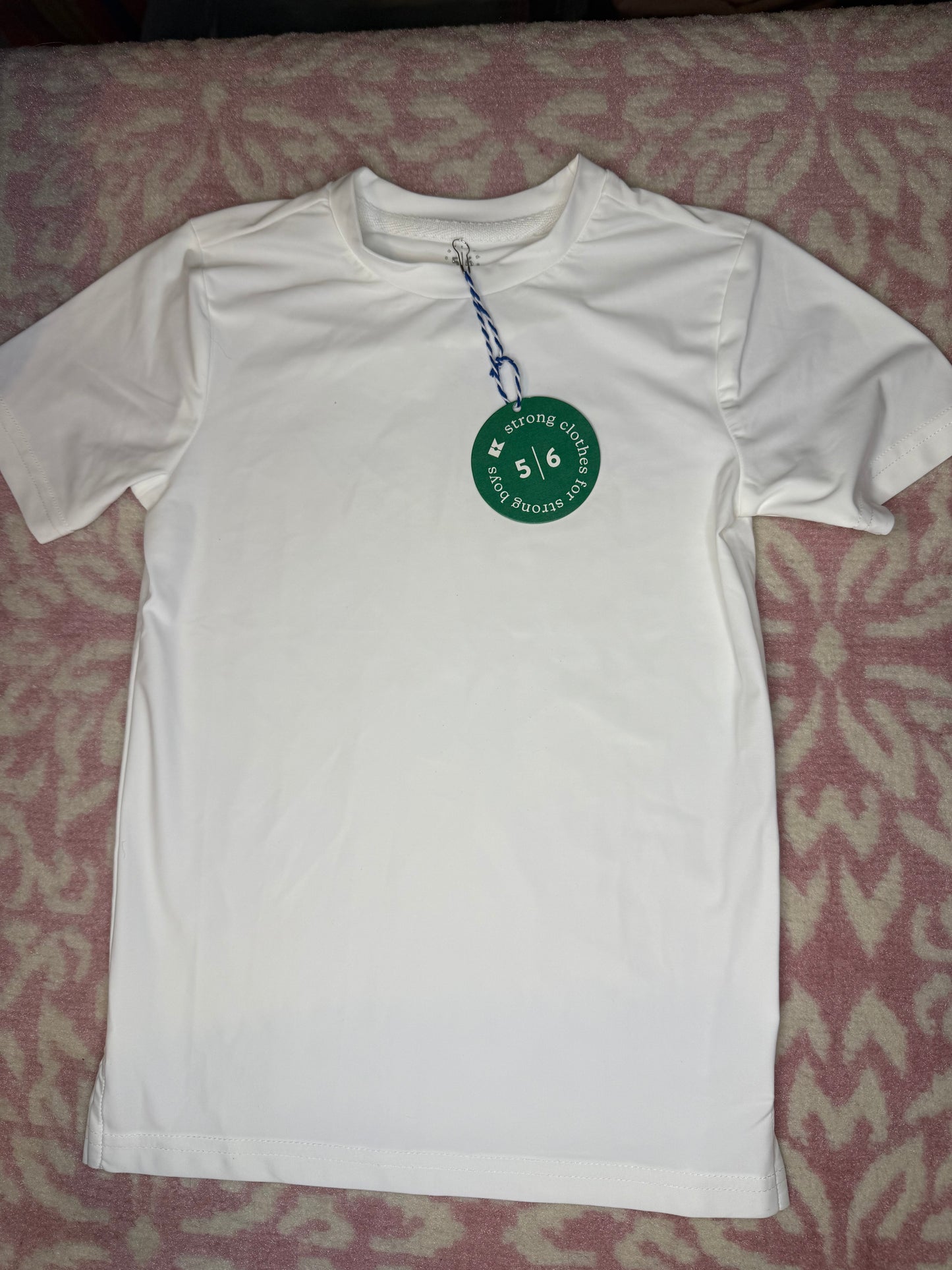 Sz 5/6 Courtside Kids Athletic Shirt