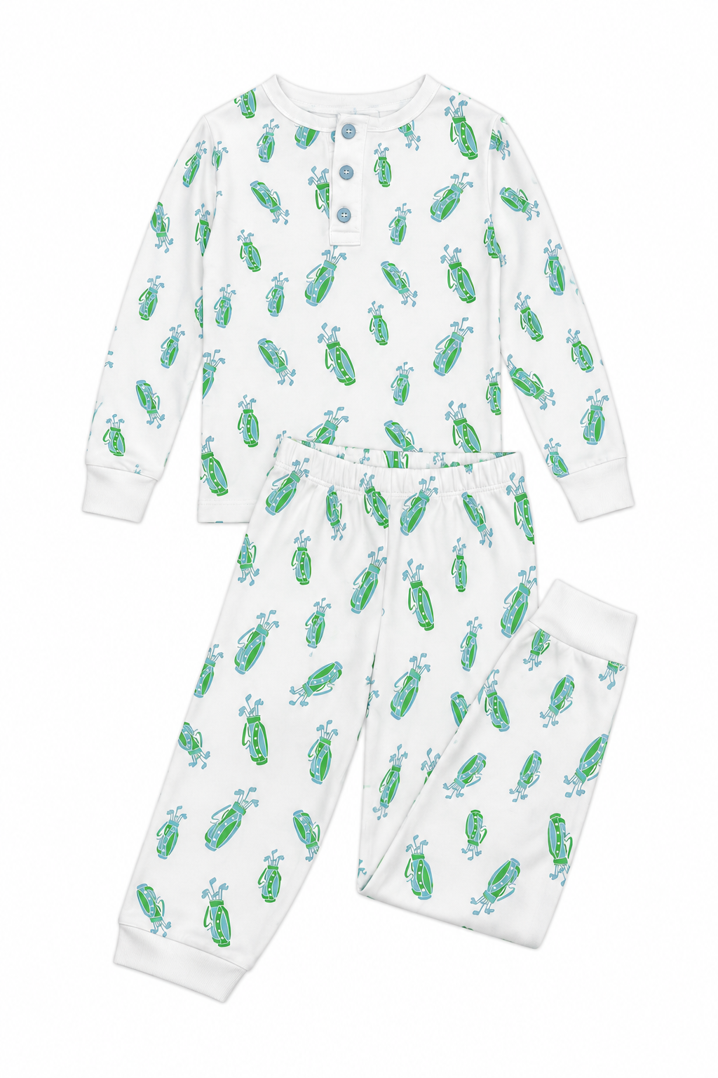 5/6 Little English Golf Bag Pajama Set
