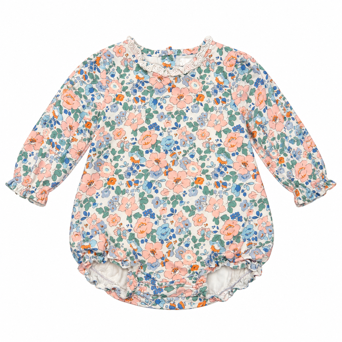 18M Cecil & Lou Liberty Of London LS Eyelet Floral LS Bubble
