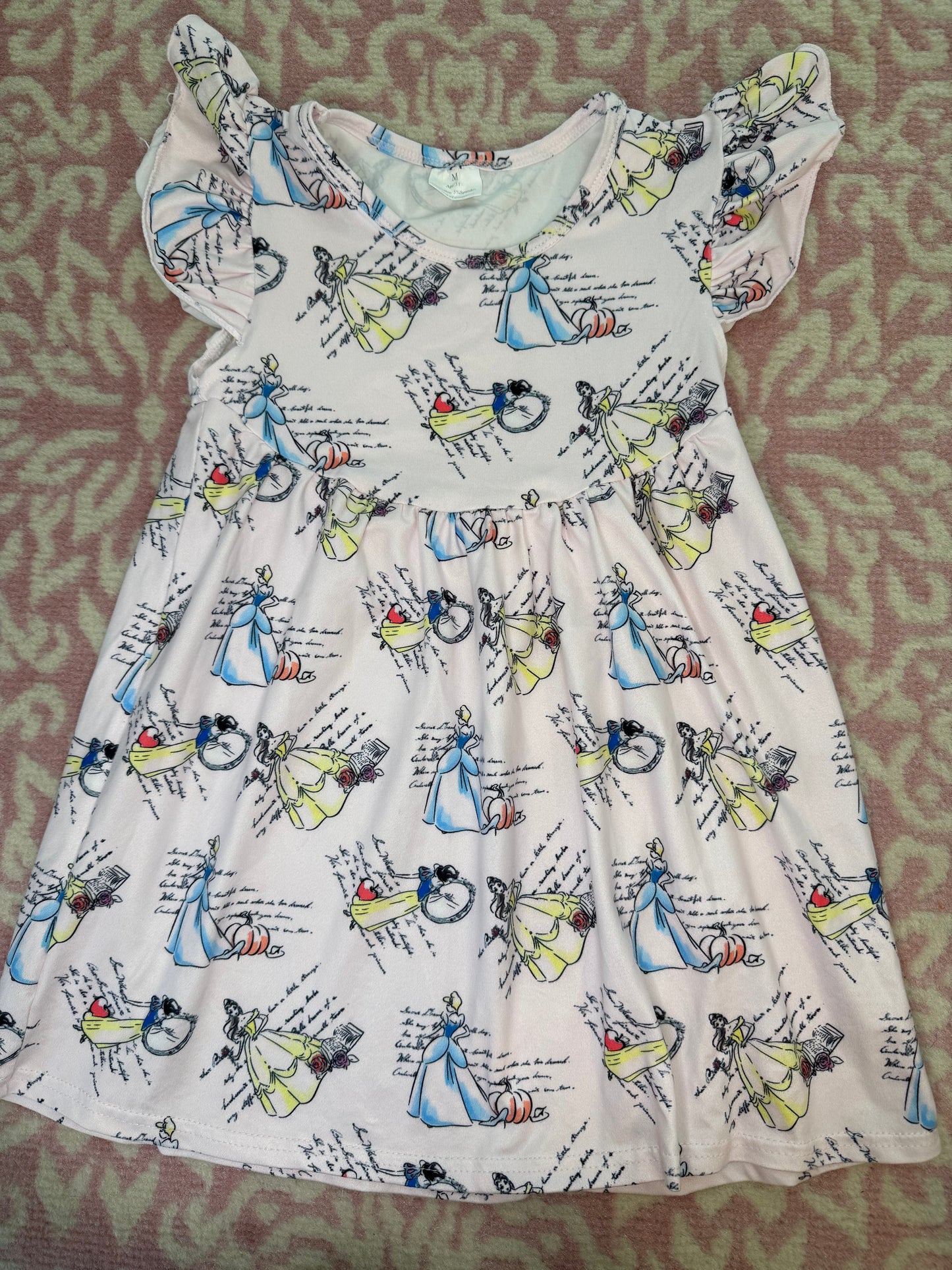 3T Disney Princess Knit Dress