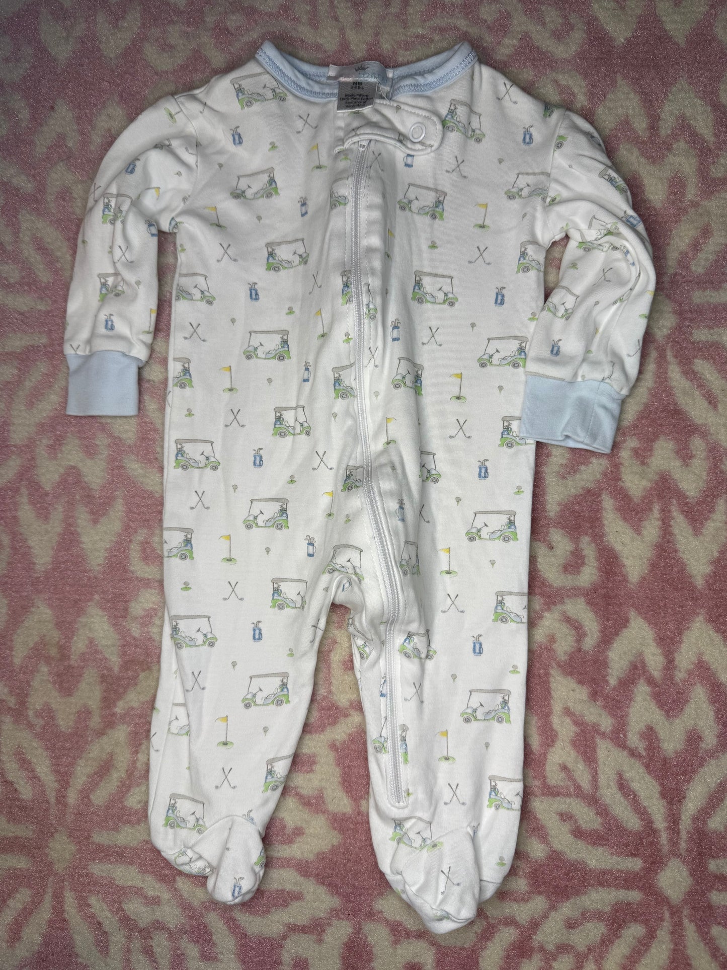 NB Baby Loren Golf Zip Up Night Night