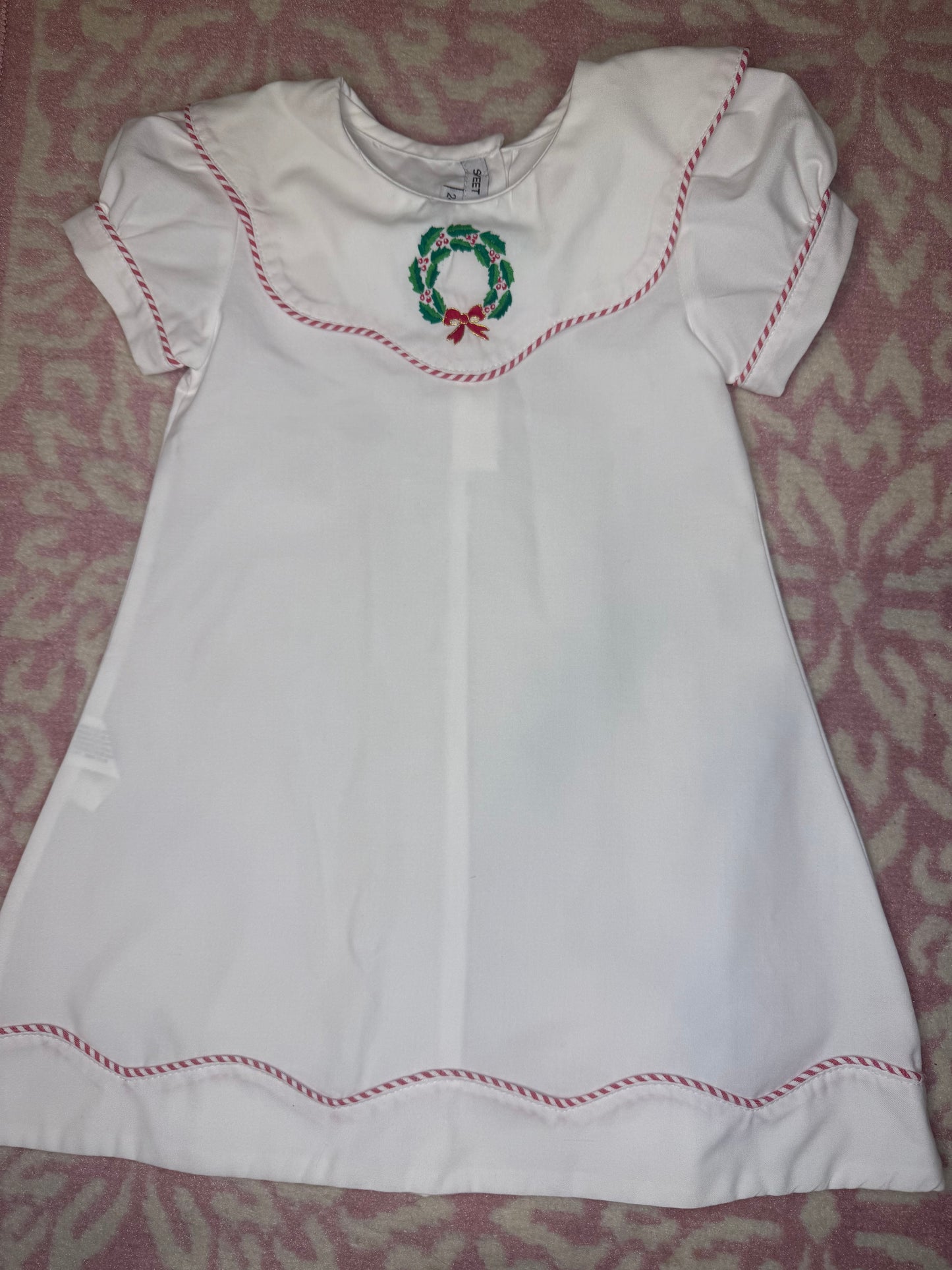 24M Sweet Dreams Christmas Wreath Dress