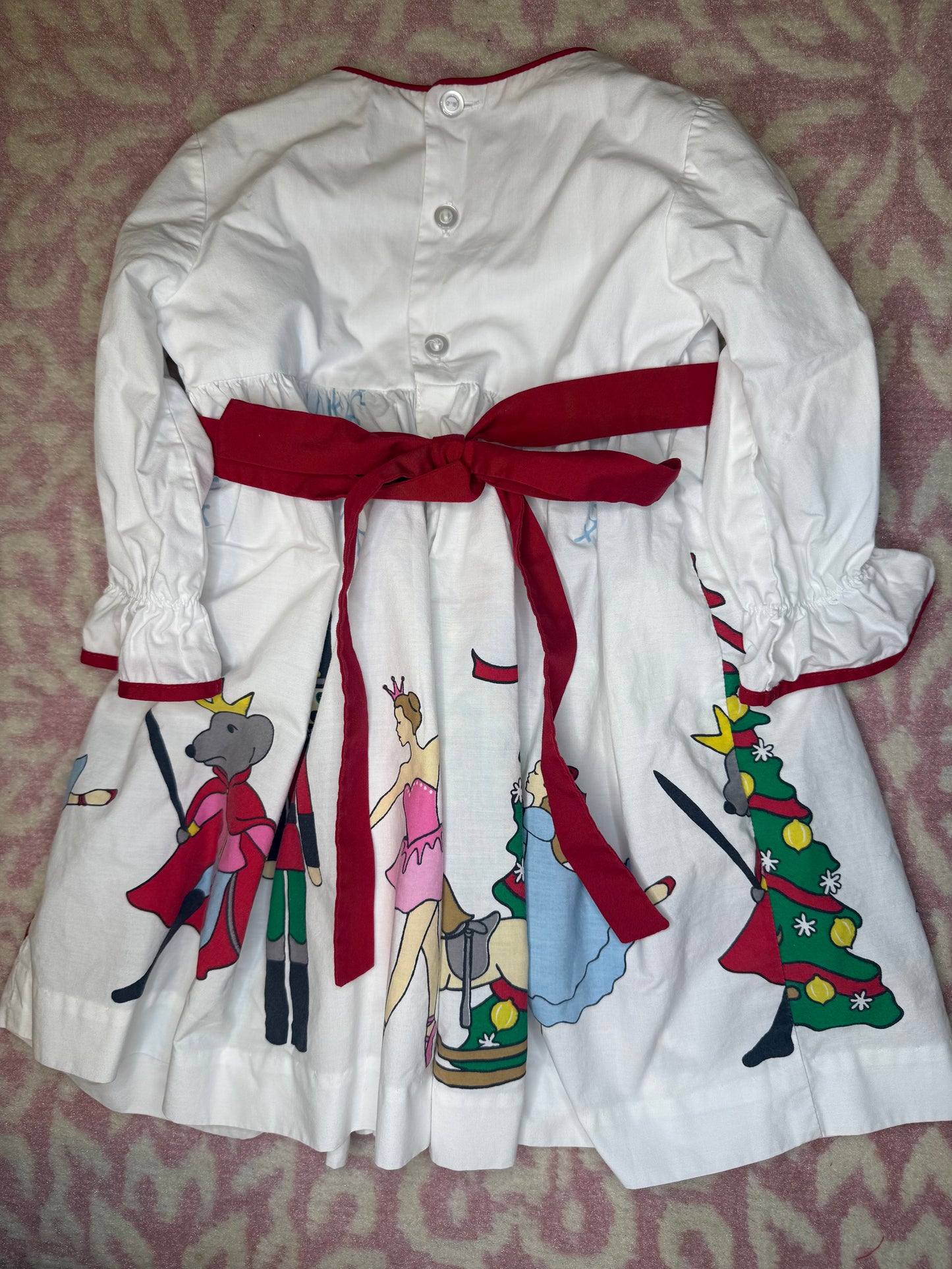 18M Eleanor Rose Nutcracker Wrap Around Christmas Dress