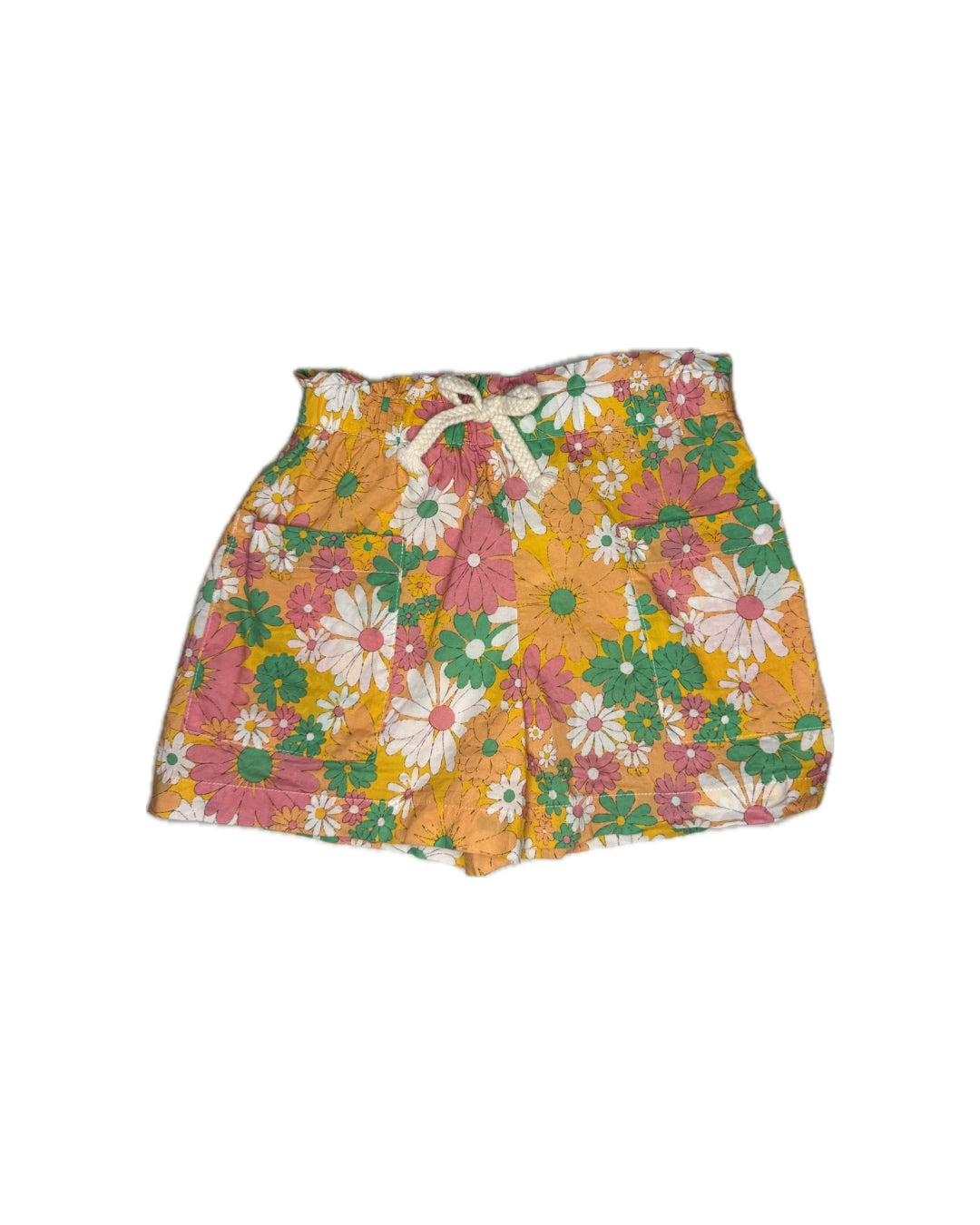7 Bisby Colorful Daisy Shorts