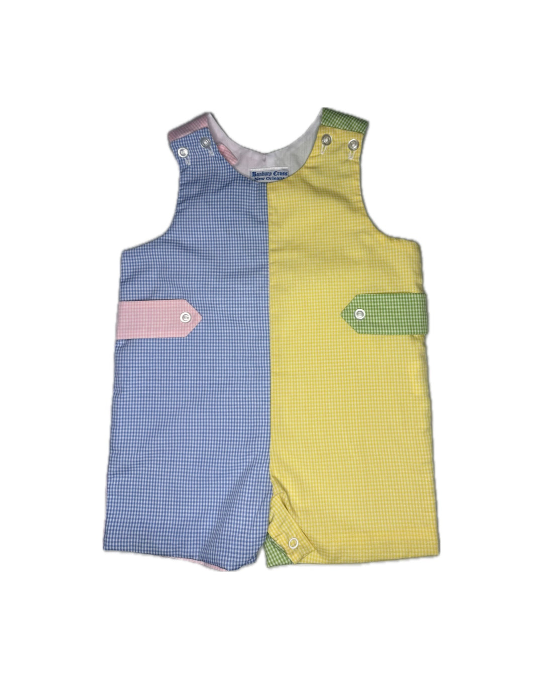 9M Banbury Cross Colorblock Petit Gingham Jon Jon