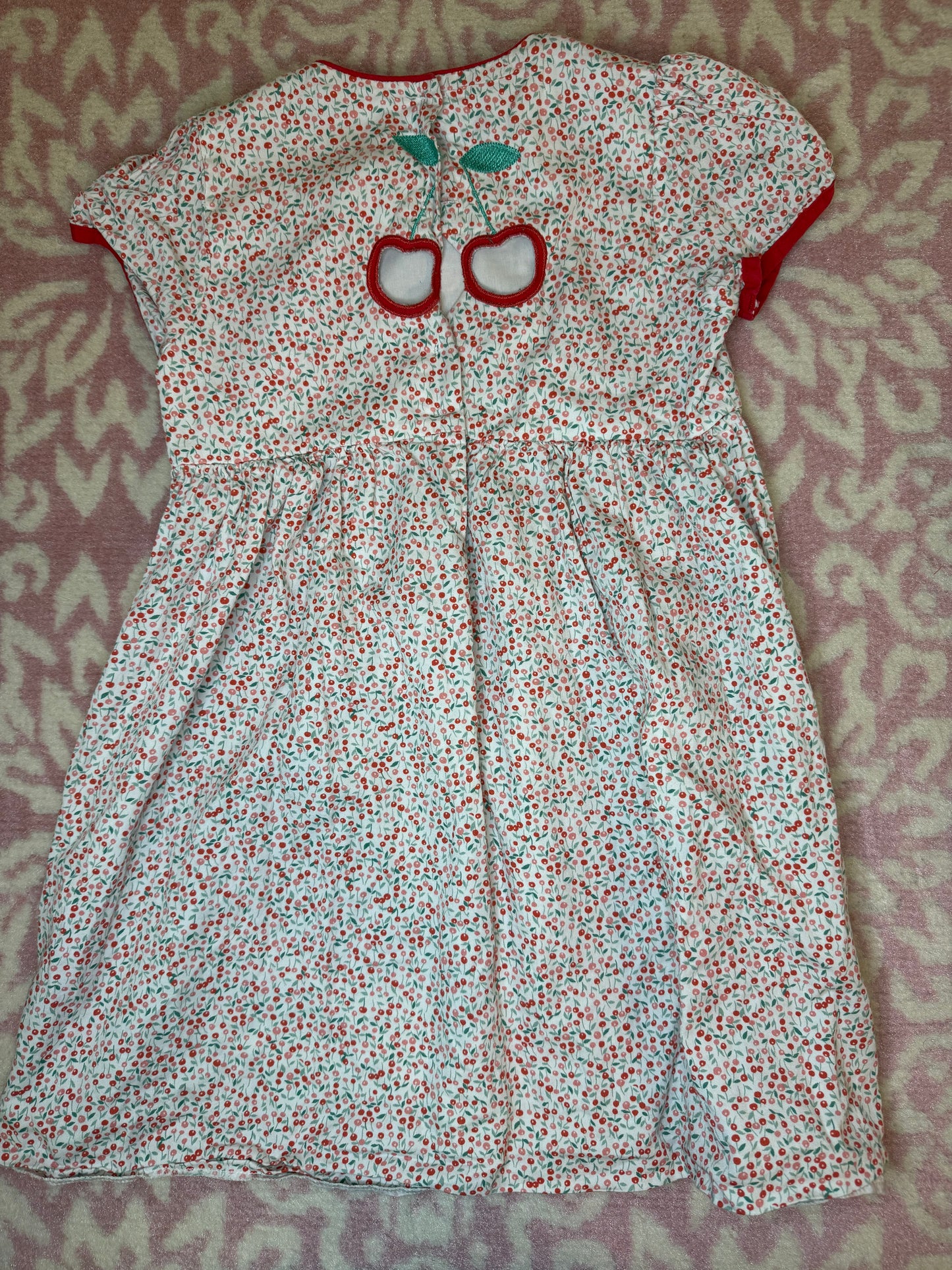 Sz 4 Dondolo Cherry Cutout Dress