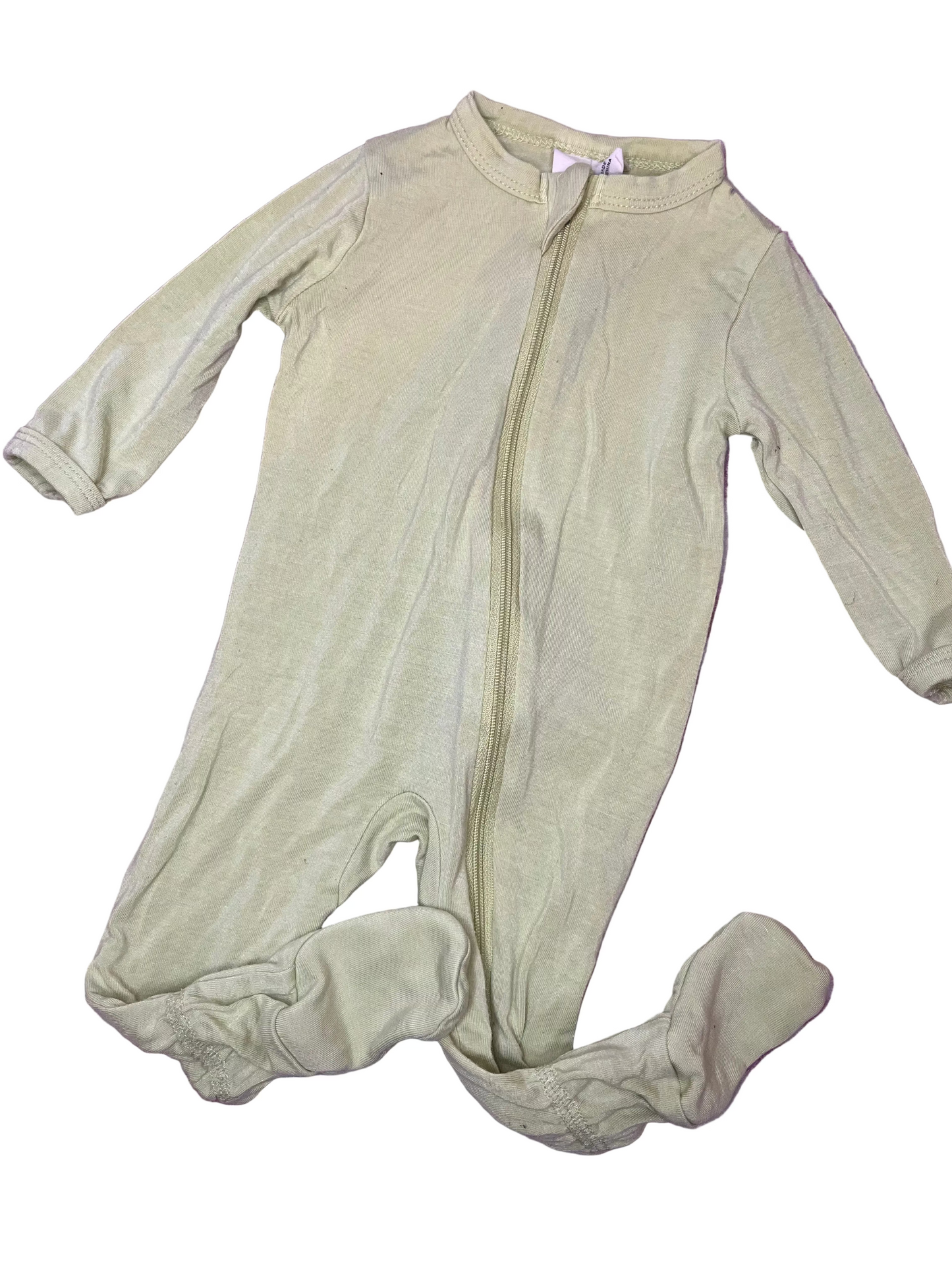 Sz 0-3M Kyle Baby Footed Zip Pajama