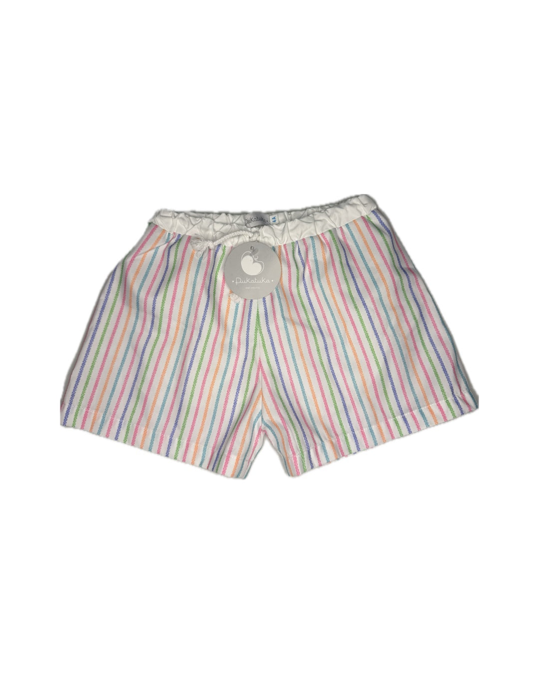 4 Pukatuka Colorful Striped Swim Trunks
