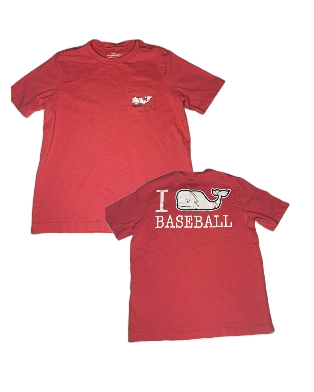 7 Vineyard Vines “I love baseball” Tee