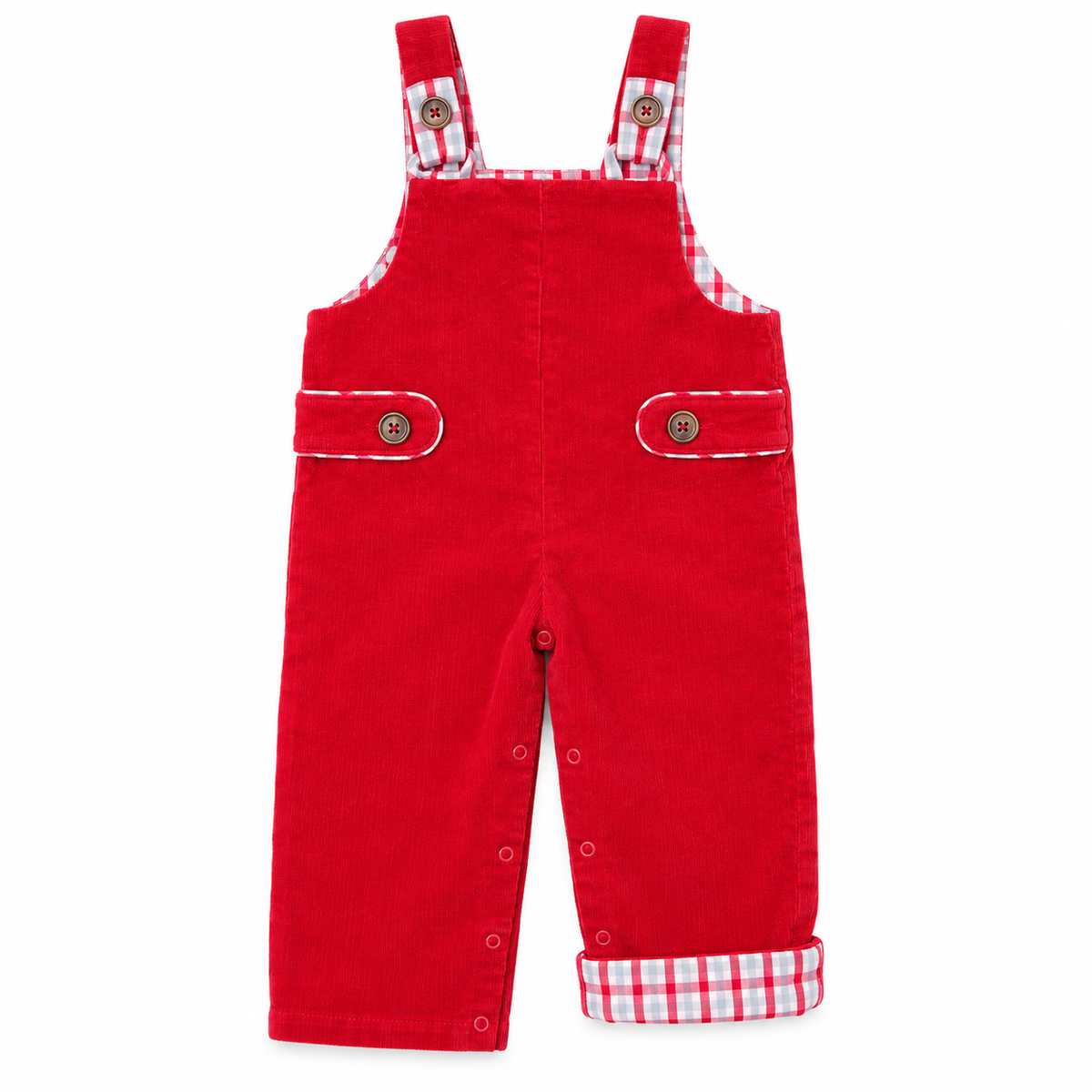 2T TBBC The Beaufort Bonnet Company Ivy League Longall in Richmond Red Corduroy