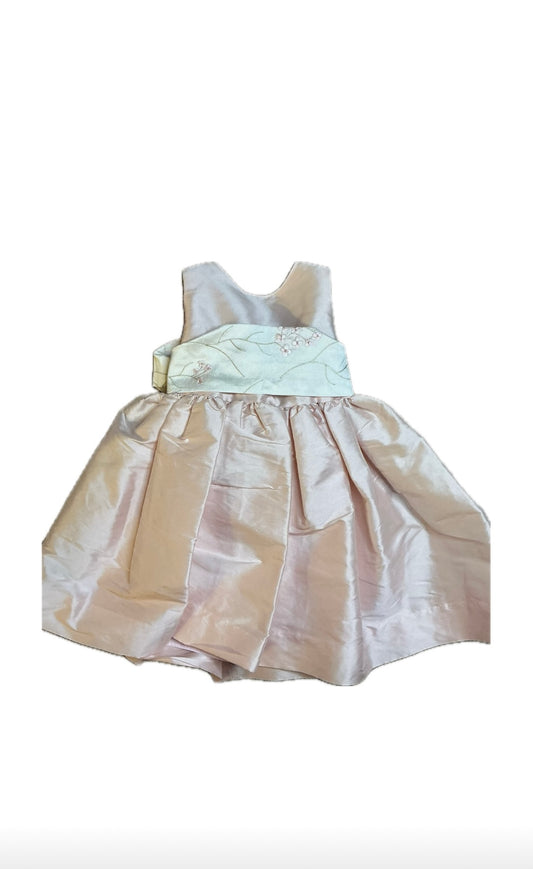 Susanne Lively Cherry Blossom Silk Dress