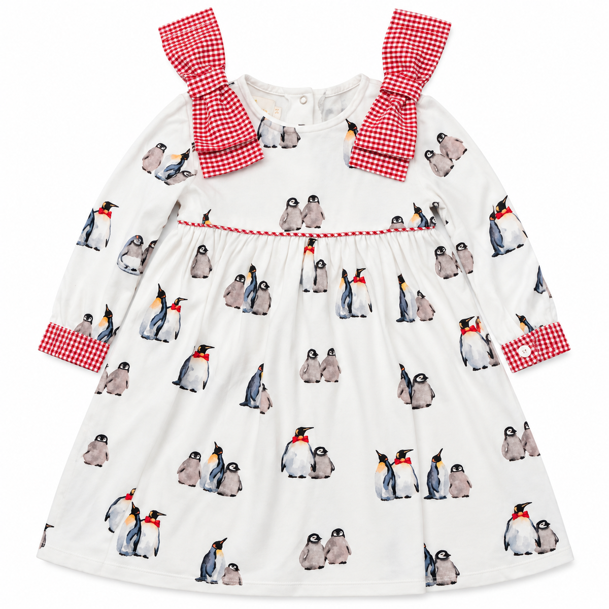 3T Sal & Pimenta Penguin Bows Dress