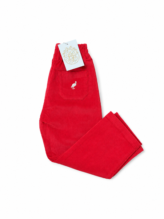 4T TBBC Sheffield Pants - Corduroy in Richmond Red