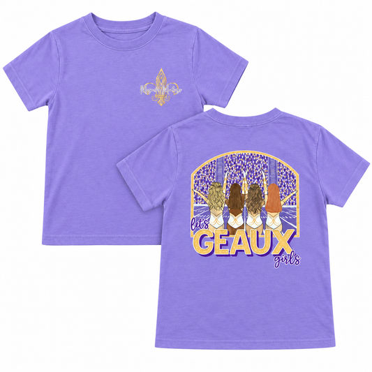 4T Magnolia Mudbugs GEAUX Girls Tee
