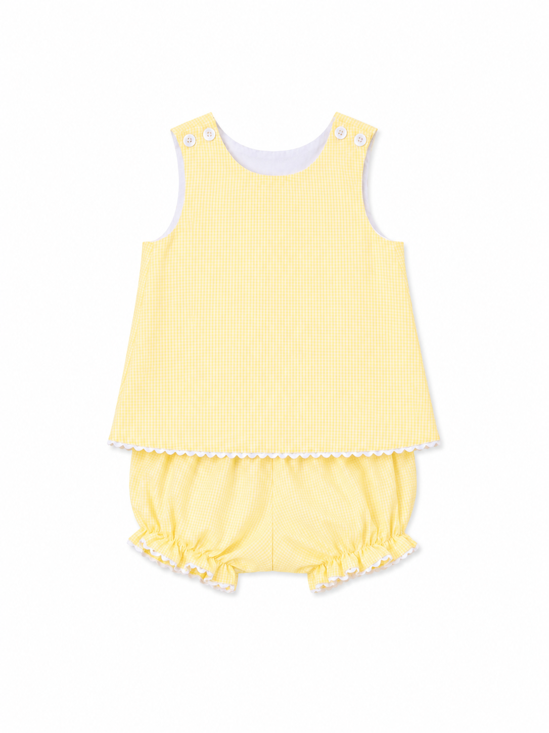 24M Mom & Me Yellow Bloomer Set