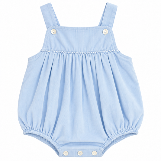 12M Petit Bebe Light Blue Cord Bubble