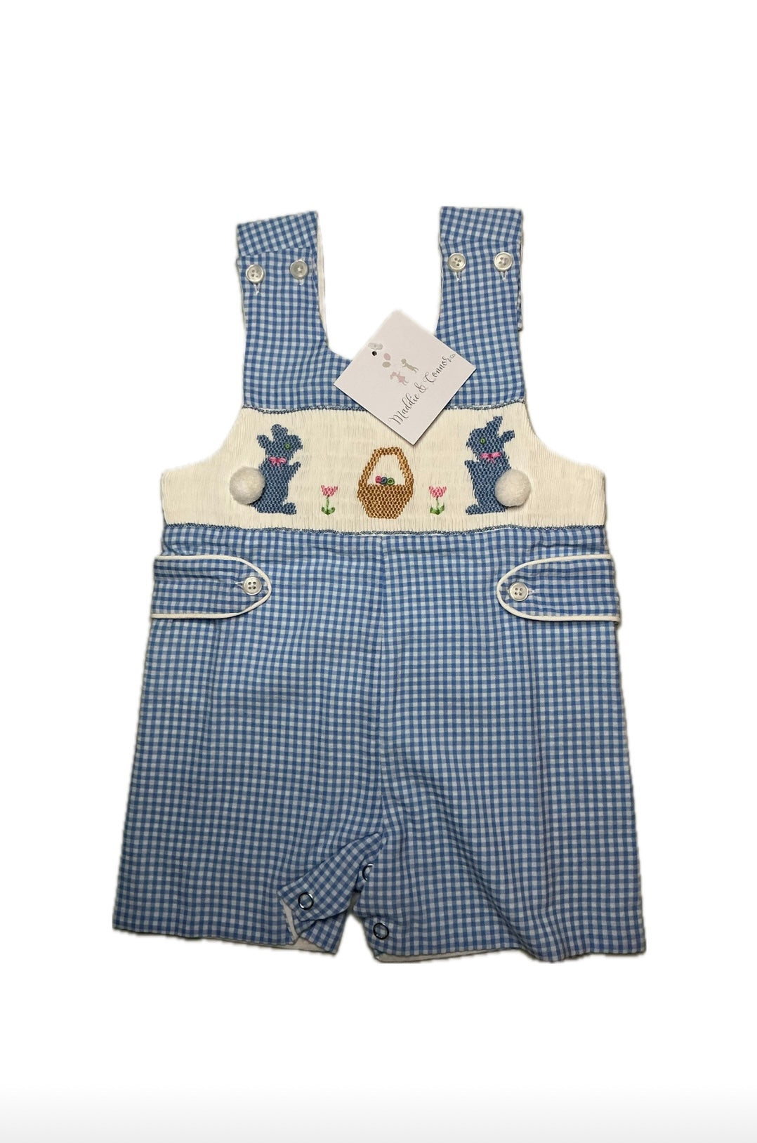 Maddie & Connor Easter Smocked Jon Jon