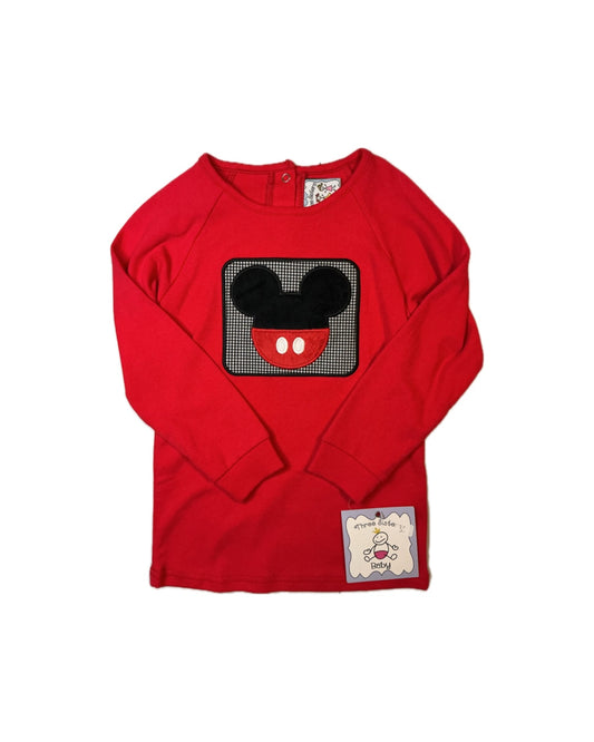 Boy 4T Three Sisters Mickey Mouse LS Tee