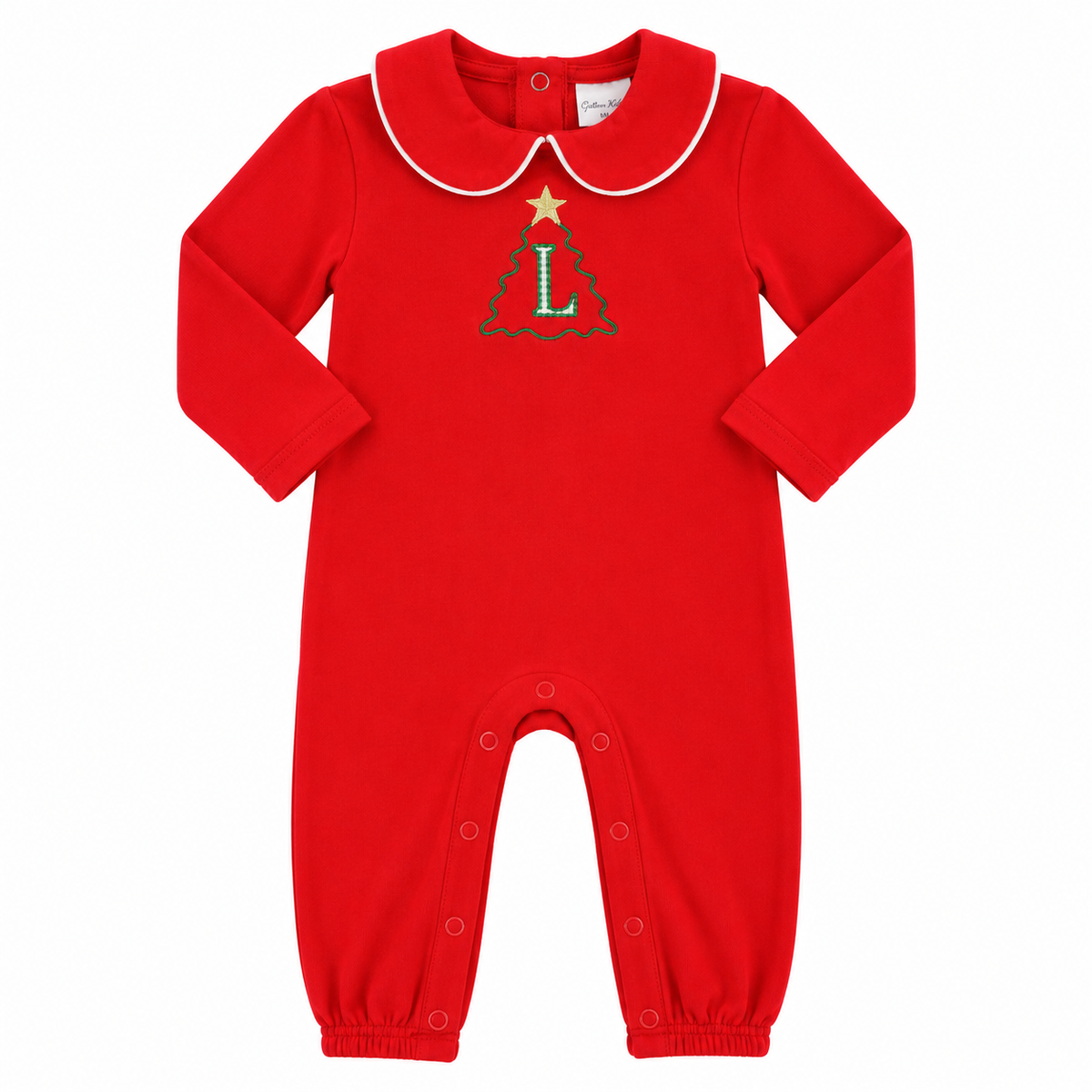 3M Southern Proper “L” Christmas Romper