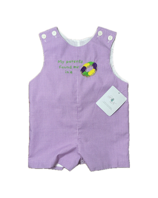 Boy Remember Nguyen King Cake Baby Shortall