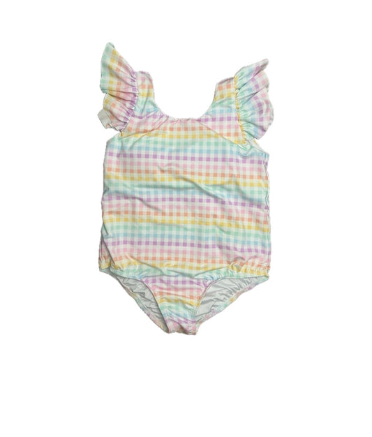 12 Be Elizabeth Pastel Gingham Swimsuit