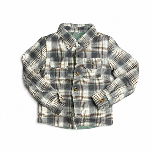4T Properly Tied Cypress Shirt Jacket in Hemlock Plaid