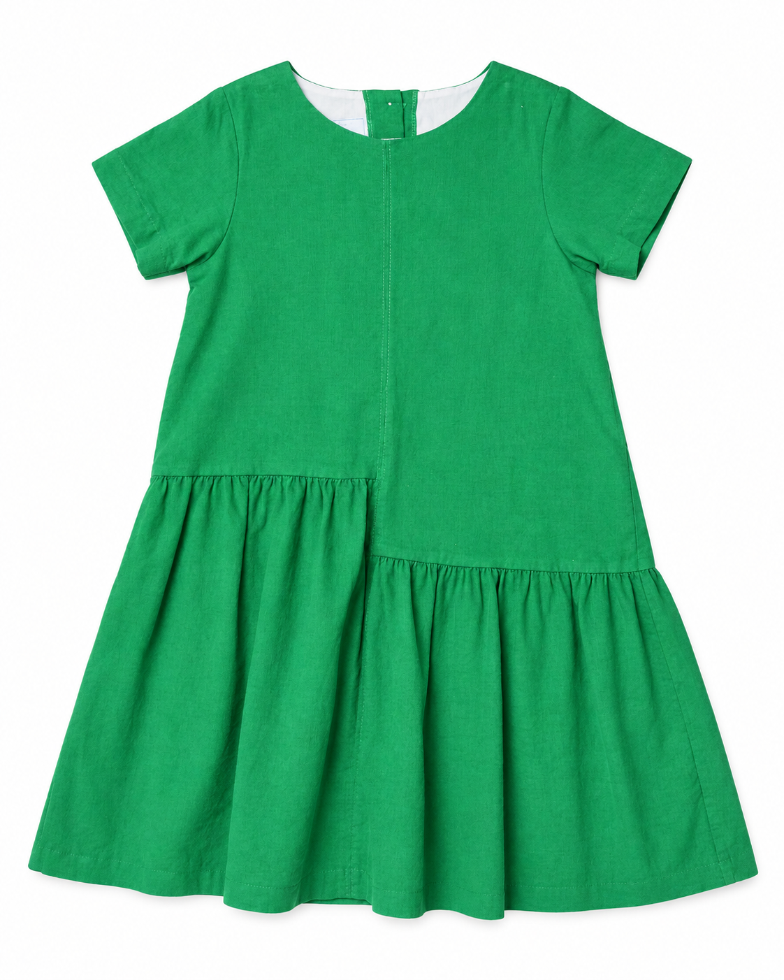 Little English Green Cord Dress