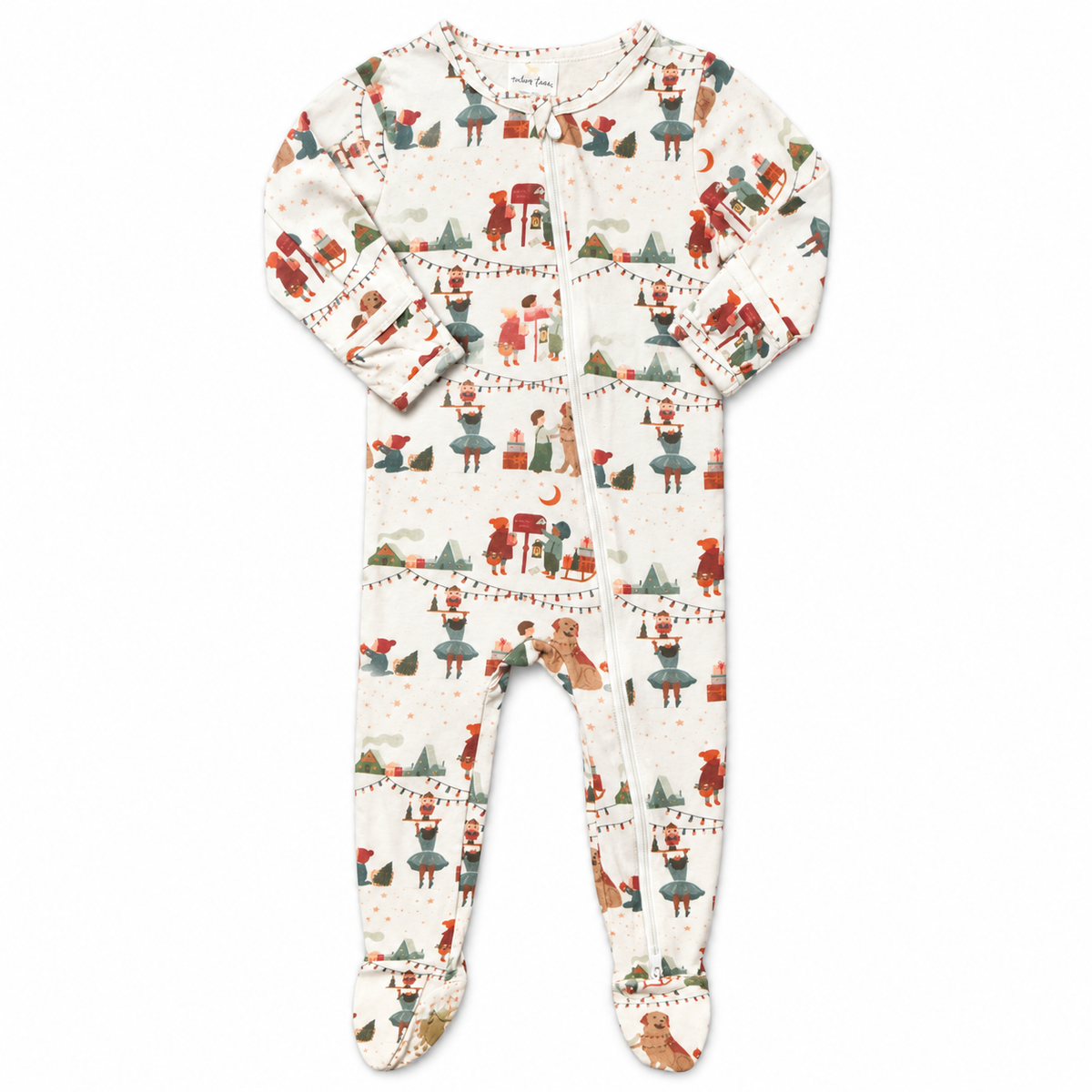 18-24M Velvet Fawn Tinsel Town sleeper