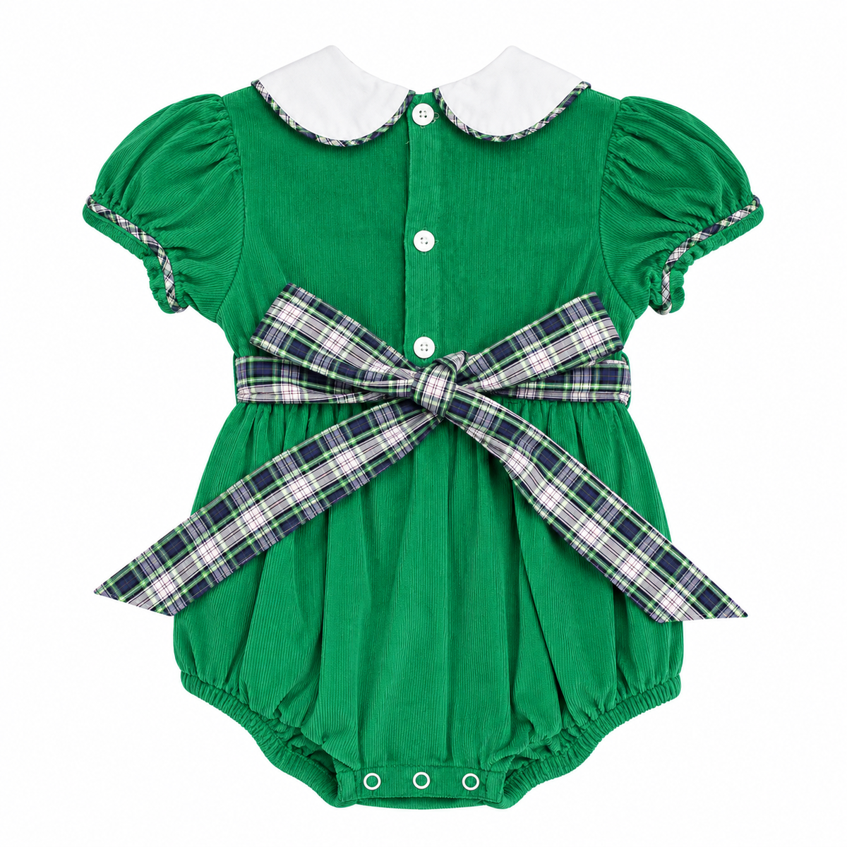 12M Remember Nguyen Green Bubble with Tartan Sash
