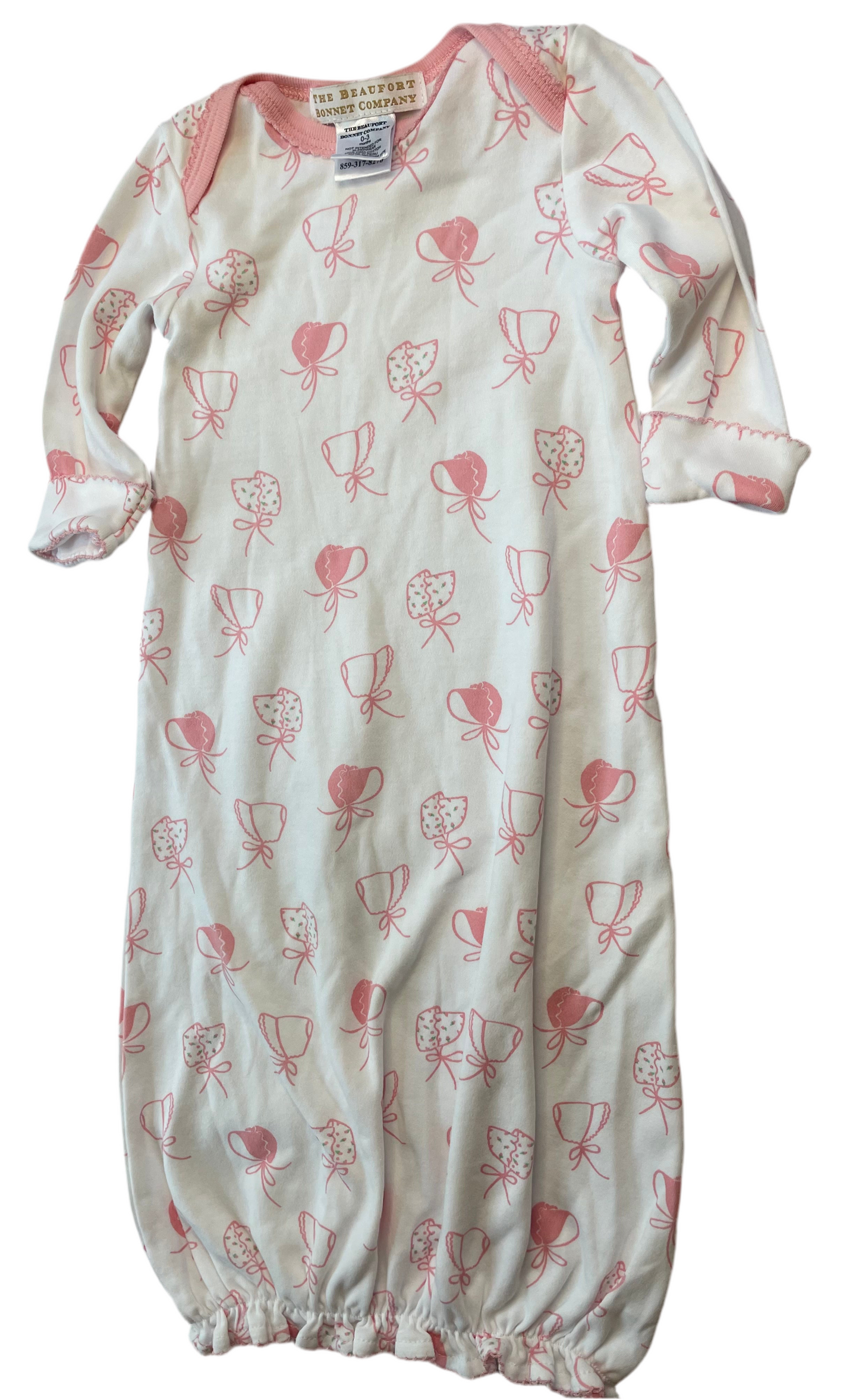 0/3M TBBC Betsey's Bonnets Adorable Everyday Gown