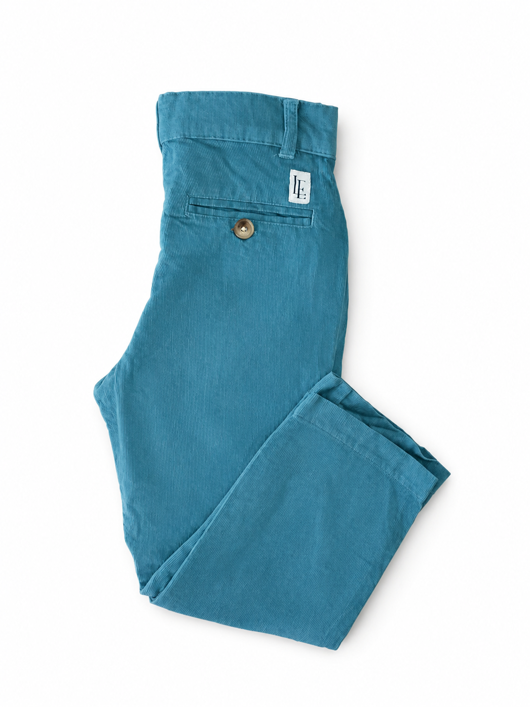 4 Little English Teal Cord Pants