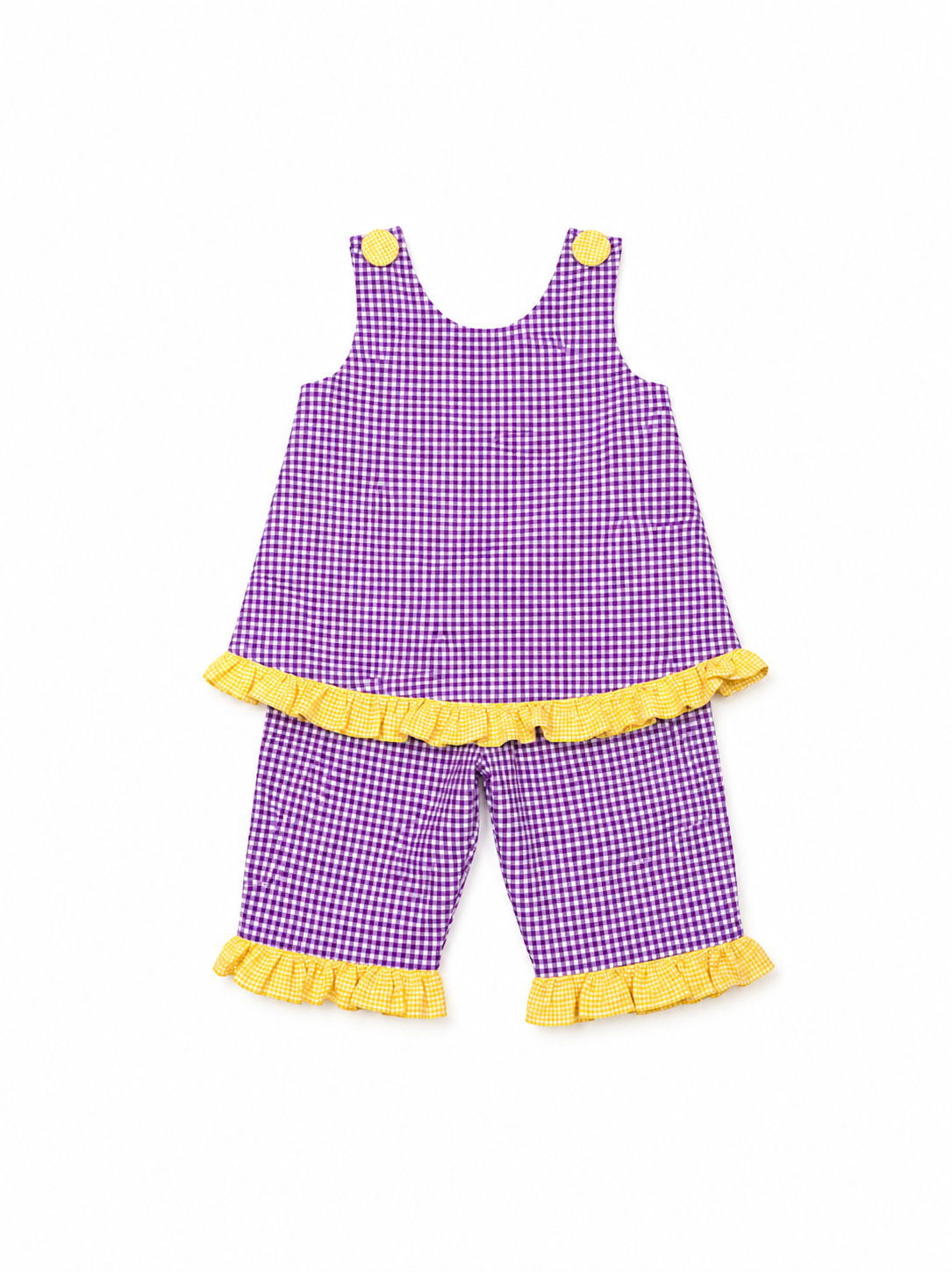 2T Cupcake Originals Purple/ Gold Swing back set