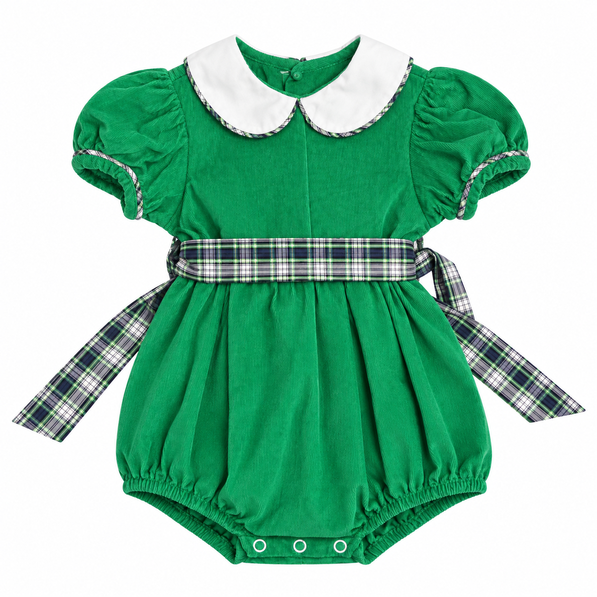 12M Remember Nguyen Green Bubble with Tartan Sash