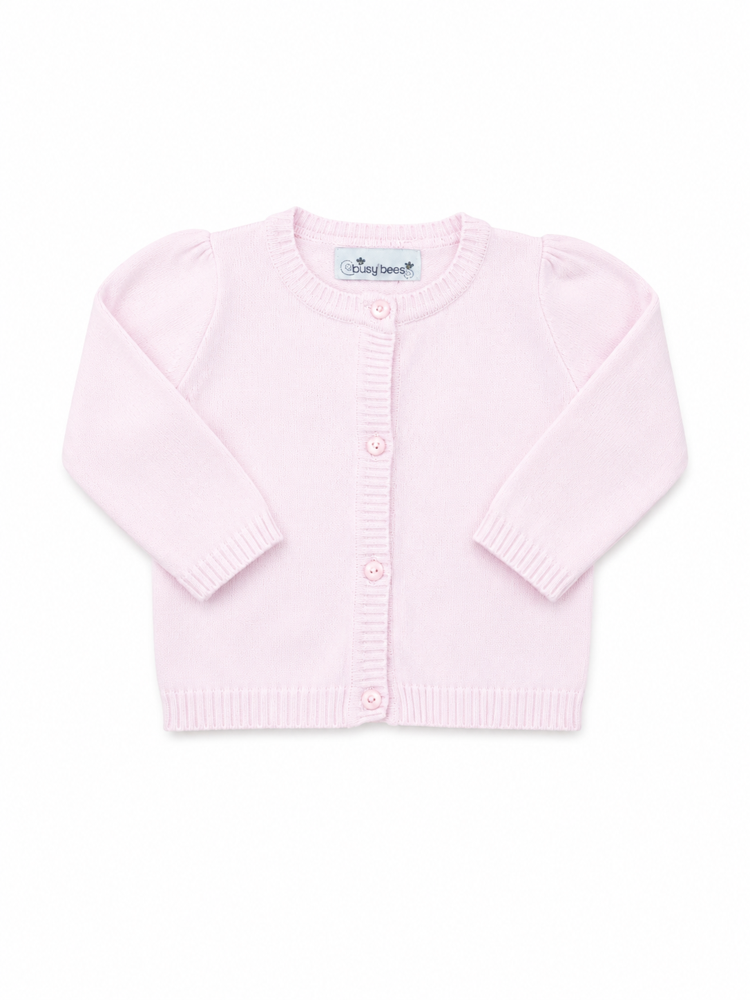 18M Busy Bees Light Pink Cardigan