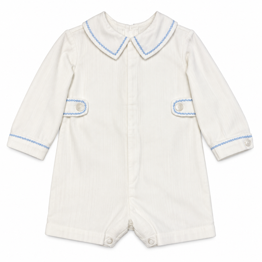 3T Remember Nguyen Ivory and Baby Blue Cord LS Jon Jon