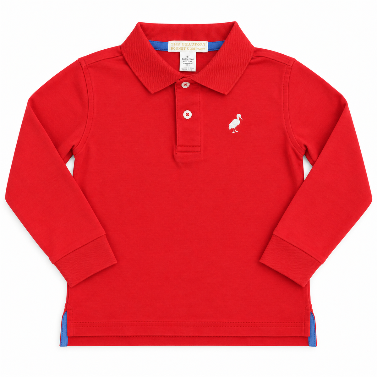 5 TBBC LS Prim and Proper Polo in Richmond Red