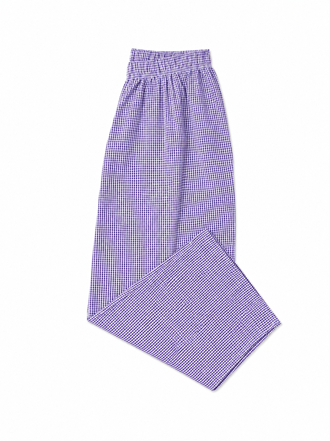 3T Purple Microcheck Pant