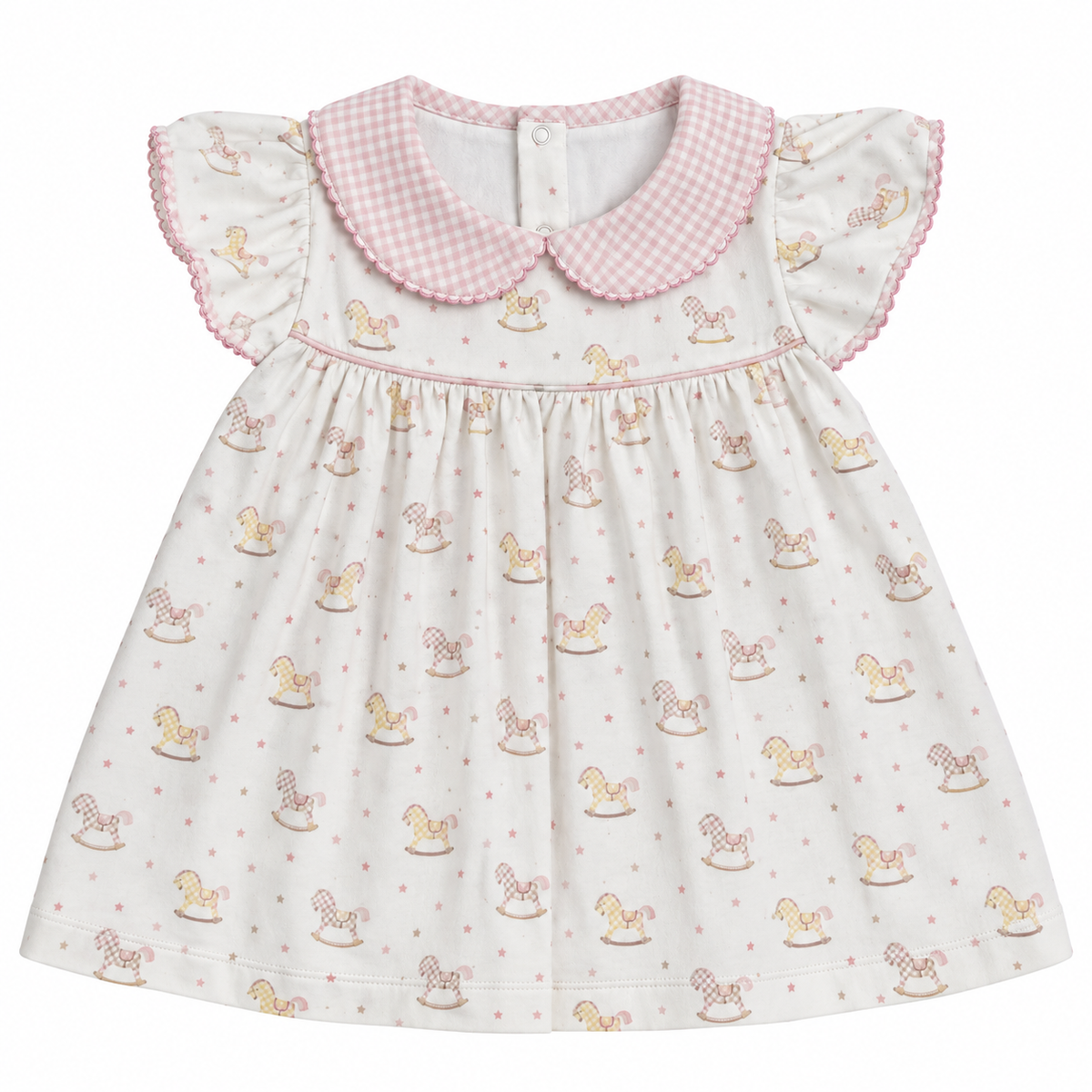 18-24M Baby Loren Rocking Horse Pima Dress