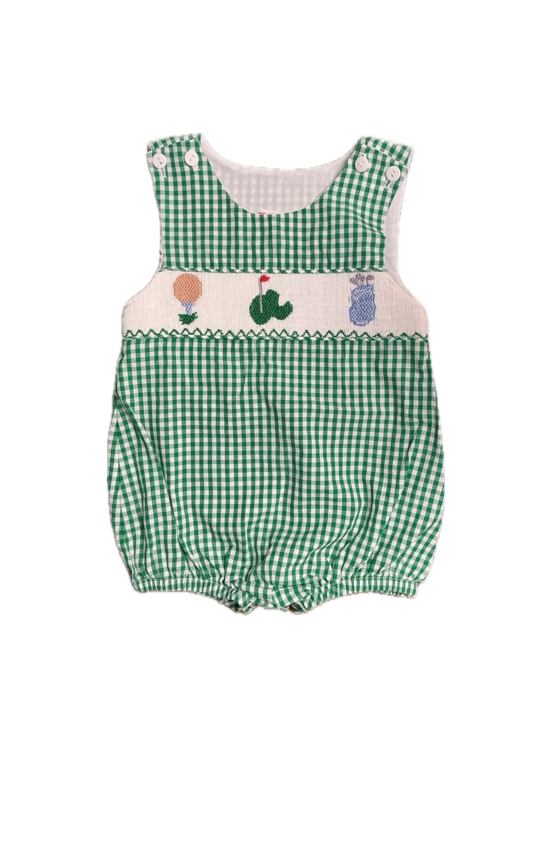 6M Nola Smocked Golf Bubble