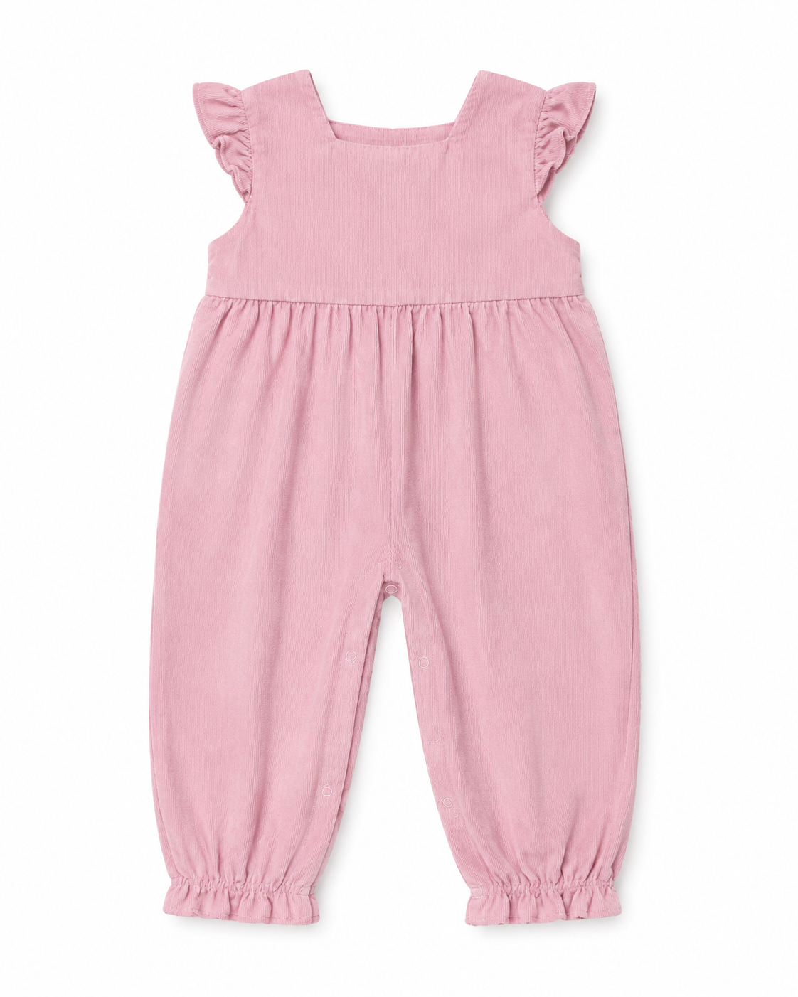 2T Lullaby Set Pink Cord Long Romper