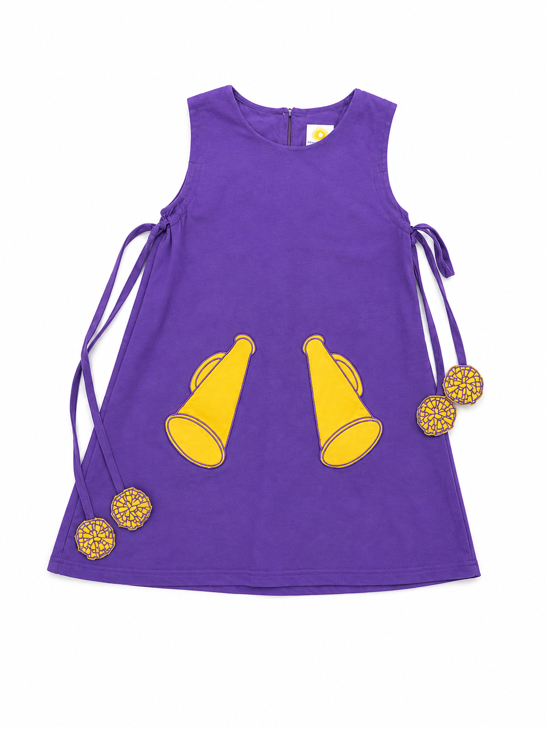 6 The Yellow Lamb Cheer Dress