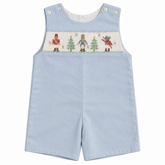 3M Lulu Bebe Nutcracker Smocked Jon Jon