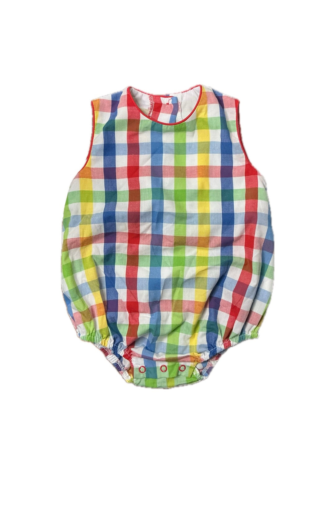 12-18M TBBC Plaid Bubble